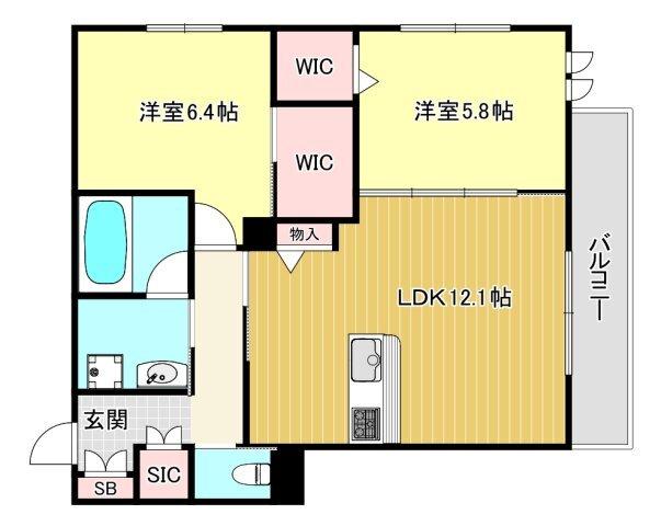 間取図(平面図)
