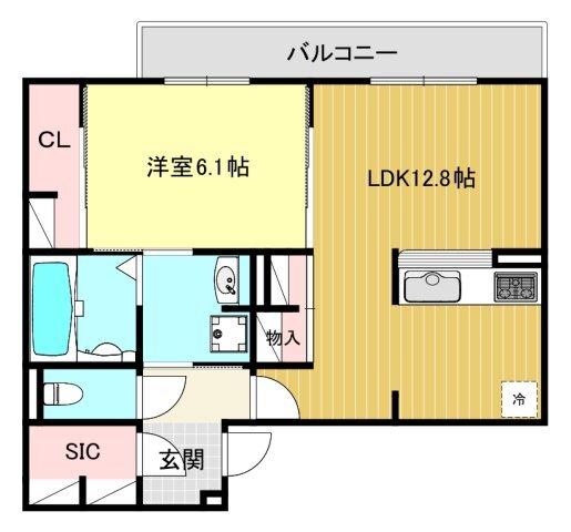 アルカンシエル 間取り図画像