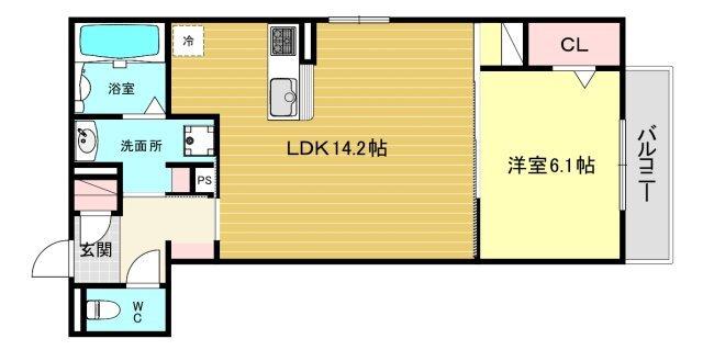 アルカンシエル 間取り図画像