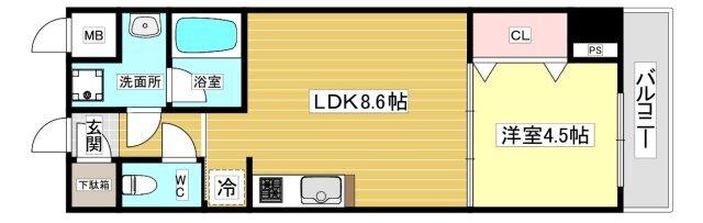 Ｌａ・Ｄｏｕｃｅｕｒ西宮北口 間取り図画像