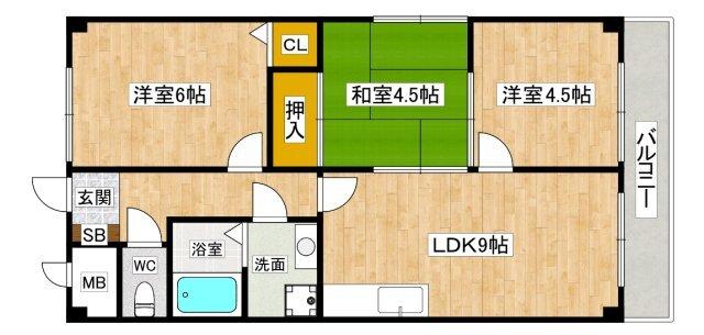 間取図(平面図)