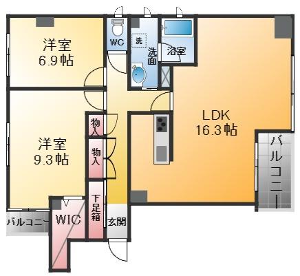 間取図(平面図)