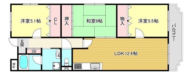 間取図(平面図)