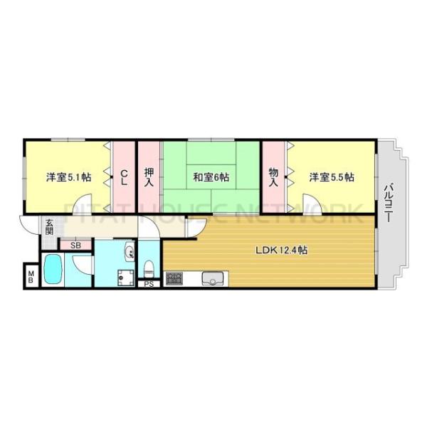 間取図(平面図)