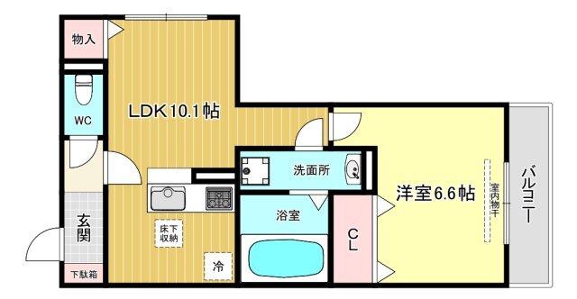 ユーフォリア 間取り図画像