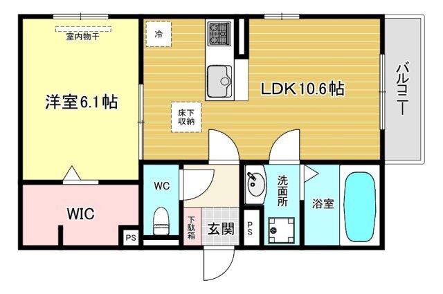 ユーフォリア 間取り図画像