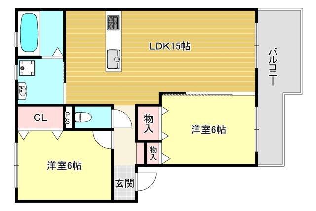 エトワール 間取り図画像