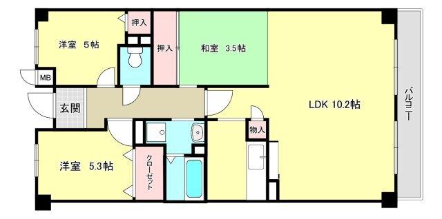 間取図(平面図)