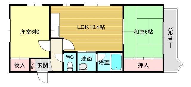 ハイツタナカ 間取り図画像