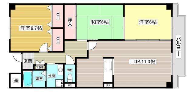 間取図(平面図)