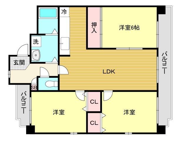 間取図(平面図)