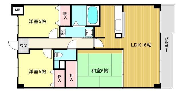 間取図(平面図)