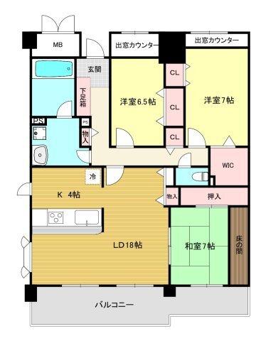 間取図(平面図)