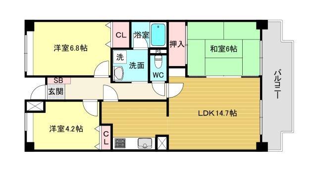 間取図(平面図)
