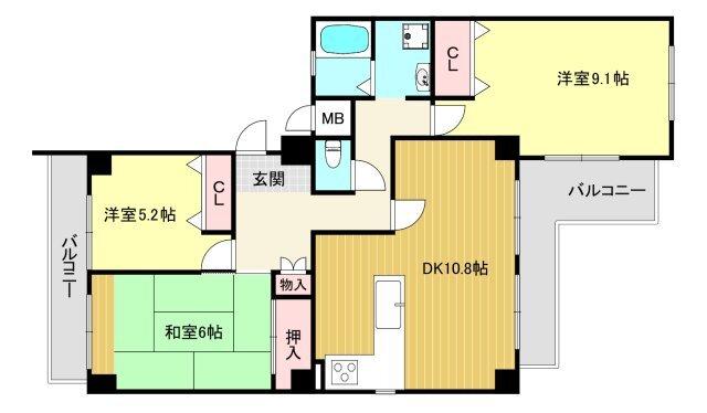 間取図(平面図)