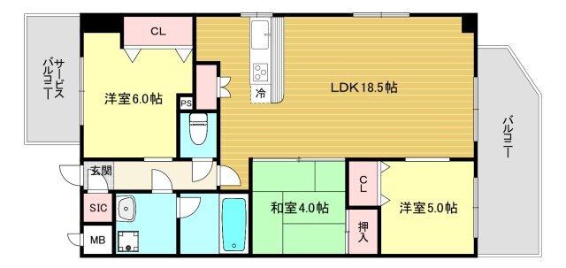 間取図(平面図)