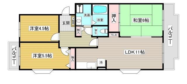 間取図(平面図)