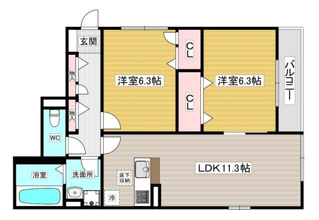 間取図(平面図)