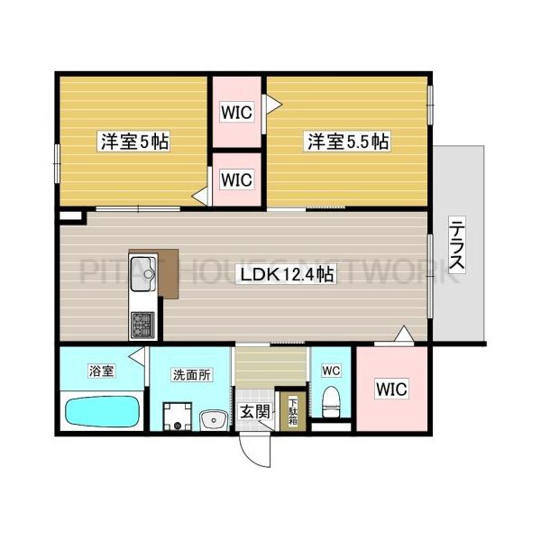 間取図(平面図)