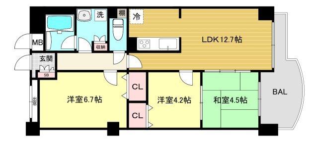 間取図(平面図)