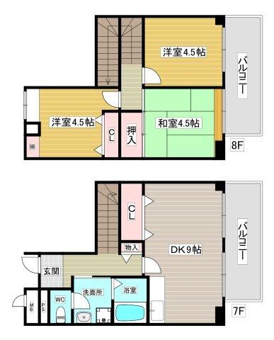 間取図(平面図)