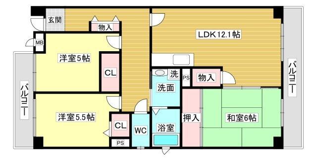 間取図(平面図)