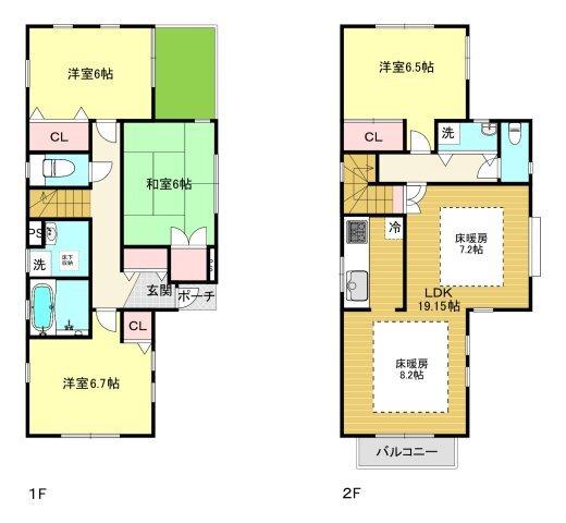 間取図(平面図)