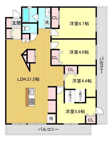 間取図(平面図)