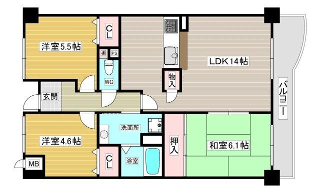 間取図(平面図)
