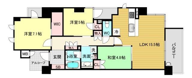 間取図(平面図)