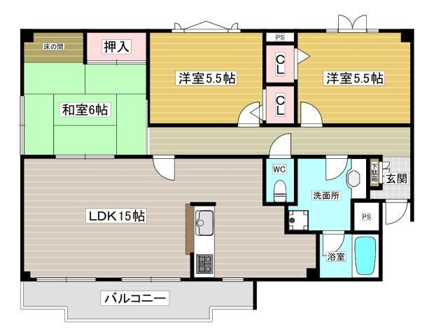 間取図(平面図)