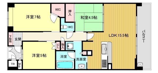 間取図(平面図)