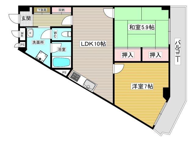 間取図(平面図)