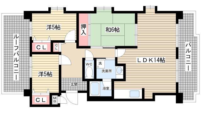 間取図(平面図)