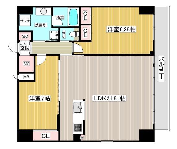 間取図(平面図)