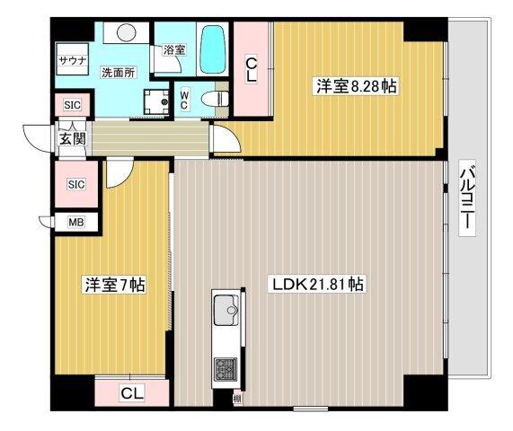 間取図(平面図)