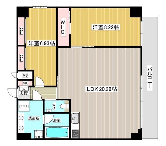 間取図(平面図)