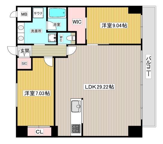 間取図(平面図)