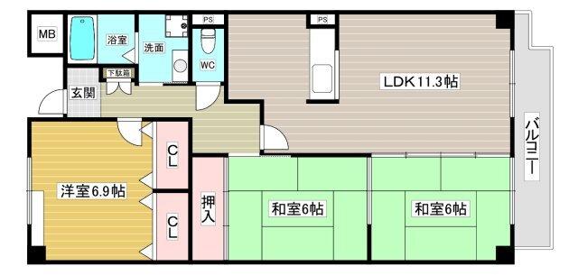 間取図(平面図)