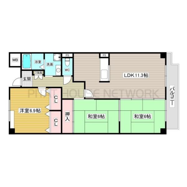 間取図(平面図)