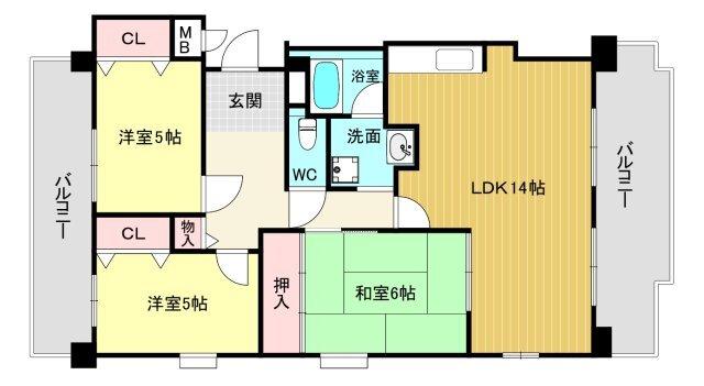 間取図(平面図)