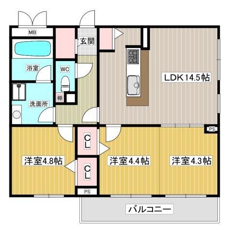 間取図(平面図)
