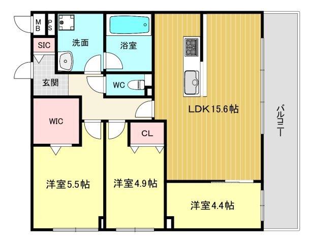 間取図(平面図)