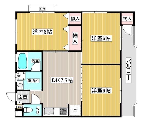 間取図(平面図)