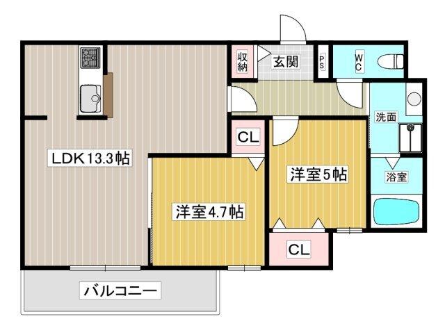 間取図(平面図)
