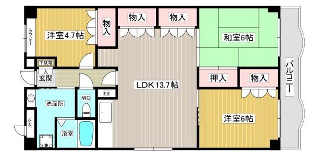 間取図(平面図)