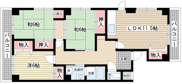 間取図(平面図)