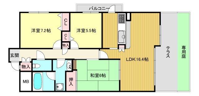 間取図(平面図)