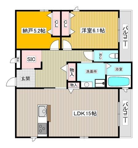 間取図(平面図)