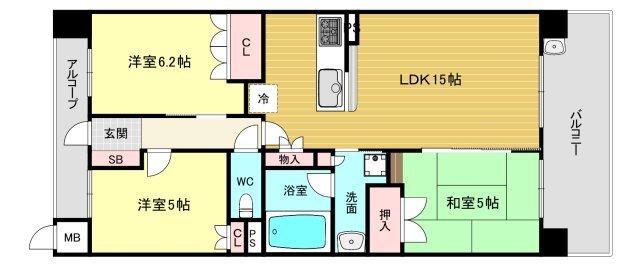間取図(平面図)